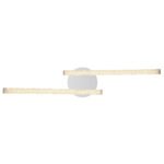 Plafoniera,metal cromat,plastic, cristale acrilice transparente, reglabila, schimband culoarea luminii folosind peretii. comutator, functie de memorie,IP44, fixare culoare, LxLxH: 590x100x105,LED 12W 230V,sursa 1320lm,iesire 720lm, 3000-4000-6000K - imagine 5