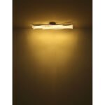 Plafonieră metal grafit mat, cristale acrilice transparente, LxWxH: 1080x180x130mm, incl. LED 35W 230V, sursă 4480lm, ieșire 1560lm, 3200K - imagine 6