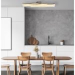 Plafonieră metal grafit mat, cristale acrilice transparente, LxWxH: 1080x180x130mm, incl. LED 35W 230V, sursă 4480lm, ieșire 1560lm, 3200K