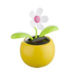 Lampa solara din plastic multicolor, oscilant de soare, set 12 buc, 1 bucata din fiecare figurina, LxH: 110x70x110mm, amestecat - imagine 5