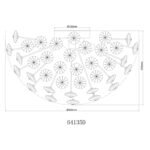Plafonieră Katrina, Transparent, LED 3.5W 3000K, Ø450mm, Globo - imagine 5