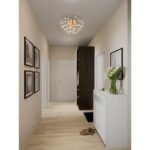 Plafonieră Katrina, Transparent, LED 3.5W 3000K, Ø450mm, Globo