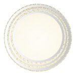 Plafonieră din metal cromat, cristale K5 transp., cristale acrilice transp., dimmabilă, mai multe niveluri prin comutator de perete, funcție de memorie, telecomandă, ø:500mm H:155mm, LED 48W 230V, sursă 680-5962lm, ieșire 380-3400lm, CCT 2700-6000K - imagine 5