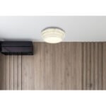 Plafonieră din metal cromat, cristale K5 transp., cristale acrilice transp., dimmabilă, mai multe niveluri prin comutator de perete, funcție de memorie, telecomandă, ø:500mm H:155mm, LED 48W 230V, sursă 680-5962lm, ieșire 380-3400lm, CCT 2700-6000K