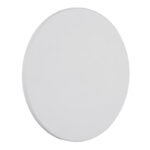 Aplica de exterior plastic alb mat, plastic opal, comutator glisant, comutator în trepte, culorile pot fi fixate, IP44, comutator CCT în carcasă, ø: 252mm, AL: 48mm, incl. LED 15W 230V, sursă 1600lm, ieșire 1200lm, CCT 3000/4000/6000K