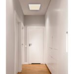Plafoniera plastic alb, comutator glisant, culorile pot fi fixate, LxLxH: 291x291x17mm, inclusiv LED 24W 230V, sursa 2500lm, iesire 2100lm, CCT 3000/4000/6500K - imagine 2