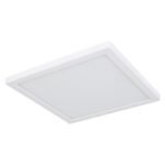 Plafoniera plastic alb, comutator glisant, culorile pot fi fixate, LxLxH: 291x291x17mm, inclusiv LED 24W 230V, sursa 2500lm, iesire 2100lm, CCT 3000/4000/6500K - imagine 3