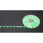 Banda LED, plastic, 30 LED-uri RGB pe metru, inclusiv conector, dimabil,telecomanda, intensitate variablia, multicolor LxWxH: 4950x10x3, inclusiv 90xRGB LED 0.18W 12V, colorat, 330lm. - imagine 2