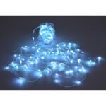 Bandă LED din plastic alb, plastic transparent, comutator cu buton, comutator în trepte, schimbător de culori RGB, fără adaptor, cu conexiune USB-C, 27 de efecte de iluminare, lung. 5000 mm, distanță între LED-uri 100mm, incl. 50 x LED RGB 0.06W 5V - imagine 5