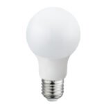 Bec LED, aluminiu, plastic alb, filamente AGL, Ø60, V:105, 1xE27 9W 230V, 810lm, 4000K.