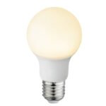Bec LED, aluminiu, plastic alb, filamente AGL, Ø60, V:105, 1xE27 9W 230V, 810lm, 4000K.