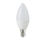 Bec LED, forma lumanare, Ø37, V:99, 1xE14 LED 4,9W 230V, 470lm, 4000K.