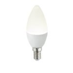 Bec LED, forma lumanare, Ø37, V:99, 1xE14 LED 4,9W 230V, 470lm, 4000K.