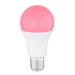 Bec LED, plastic alb, RGB+alb, compatibil cu Google Assistant si Alexa, mob. aplicație, telecomandă, reglabil, schimbător și fixare a culorii, ø60 V:115, E27 RGBW LED 10W 230V, 850lm, schimbarea culorii luminii 2700-6500K - imagine 3