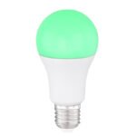 Bec LED, plastic alb, RGB+alb, compatibil cu Google Assistant si Alexa, mob. aplicație, telecomandă, reglabil, schimbător și fixare a culorii, ø60 V:115, E27 RGBW LED 10W 230V, 850lm, schimbarea culorii luminii 2700-6500K - imagine 4