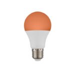 Bec LED, aluminiu, policarbonat alb, plastic alb, AGL, reglabil, telecomanda, schimbarea culorii luminii, fixare culoare, Ø60, V:115, 1xE27 RGBW 5W 230V, 470lm, 2700K. - imagine 4