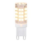 Bec LED, plastic, transparent, Ø16, V:50, 1xG9 LED 3,5W 230V, 350lm, 3000K.