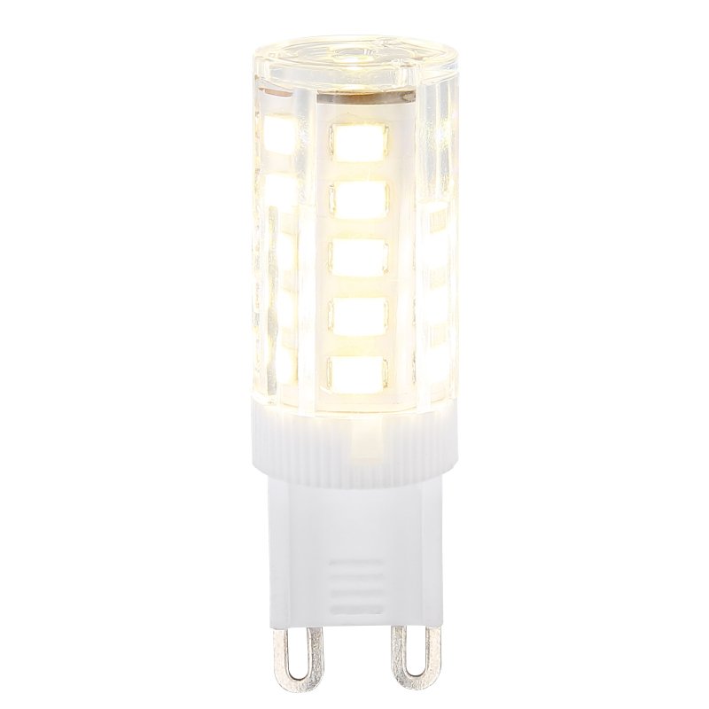led-bulb-10676c-g20164-3 Bec LED, aluminiu, plastic transparent, policarbonat alb, Ø16, V:50, 1xG9 LED 3,5W 230V, 380lm, 4000K. - imagine 1