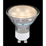 Bec LED, sticla satinata, Ø50, H:53, 1xGU10 LED 3W 230V, 250lm, 3000K. - imagine 2