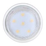 Bec LED, sticla satinata, Ø50, H:53, 1xGU10 LED 3W 230V, 250lm, 3000K. - imagine 5