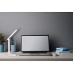 Lampă de masă plastic alb mat, plastic opal, touch on/off, touch dimmer, culorile pot fi fixate, excl. adaptor, cablu USB incl, USB-A 2.0/USB-C, LxWxH: 420x287.5x556mm, lungime cablu 1000mm, LED 3W 230V, sursă 270lm, ieșire 150lm, CCT 2800-6500K - imagine 2