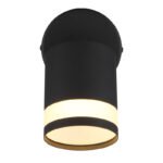 Aplica Spotlight metal negru mat, metal negru mat, plastic opal, LxA: 100x150mm, AL: 185mm, incl. 1x GX53 LED 7W 230V, 600lm sursă, 364lm ieșire, 3000K, incl. bec LED 10161 - imagine 4
