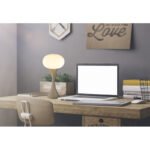 Lampă de masă metal culoare nisip mat, sticlă opală, cablu PVC alb, întrerupător basculant pe cablu, ø: 180mm, H: 369mm, lungime cablu 1500mm, excl. 1x E14 25W 230V - imagine 2