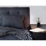 Lampă de masă metal negru mat, sticlă fumurie, întrerupător pe cablu, ø: 150mm, I: 245mm, lungime cablu 1500mm, excl. 1x E14 25W 230V - imagine 2