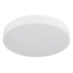 Plafonieră din plastic alb mat, plastic opal, comutator glisantă, comutator pas cu pas, culorile pot fi fixate, ø: 300mm, H: 45mm, incl. LED 24W 230V, sursă 2700lm, ieșire 2150lm, CCT 3000/4000/6500K - imagine 4