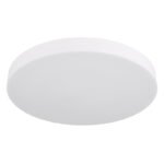 Plafonieră din plastic alb mat, plastic opal, comutator glisantă, comutator pas cu pas, culorile pot fi fixate, ø: 400mm, H: 45mm, incl. LED 36W 230V, sursă 4700lm, ieșire 3400lm, CCT 3000/4000/6500K - imagine 3