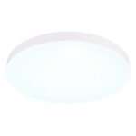 Plafonieră LED din plastic alb mat, plastic opal, comutator glisantă, comutator pas cu pas, culorile pot fi fixate, ø: 500mm, H: 45mm, incl. LED 50W 230V, sursă 6000lm, ieșire 4500lm, CCT 3000/4000/6500K - imagine 6