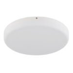 Plafoniera plastic alb mat, plastic opal, ø: 300mm, H: 50mm, incl. LED 18W 230V, sursa 2000lm, iesire 1080lm, 4000K - imagine 3