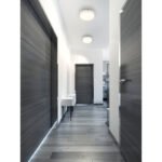Plafoniera plastic alb mat, plastic opal, ø: 120mm, H: 45mm, incl. LED 8W 230V, sursa 870lm, iesire 600lm, 4000K - imagine 2