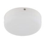 Plafoniera plastic alb mat, plastic opal, ø: 120mm, H: 45mm, incl. LED 8W 230V, sursa 870lm, iesire 600lm, 4000K - imagine 3