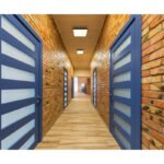 Plafoniera LED plastic negru mat, plastic opal, LxLxA: 220x220x50mm, incl. LED 12W 230V, sursa 1430lm, iesire 760lm, 4000K - imagine 2
