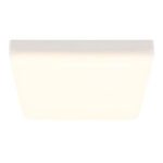 Plafoniera LED plastic alb mat, plastic opal, LxLxH: 220x220x50mm, incl. LED 12W 230V, sursa 1430lm, iesire 780lm, 4000K. - imagine 4