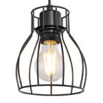 Aplică Mina, Negru, E27 1x40W, H300mm, Globo - imagine 5