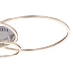 plafoniera, metal nichel mat, aluminiu, Acryl alb alb, LxBxH:710x550x100, inkl. 1xLED 40W 230V, 4610lm Source, 1770lm Output, 3000K - imagine 5