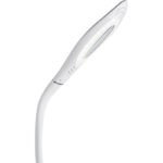Lampa de birou crom ,alb, aluminiu, plastic,brat flexibil, cu atingere ON / OFF, 3300K-4500K-6500K, dimmabil LxWxH: 500x177x700, inclusiv 1xLED 9W 230V, 520lm. - imagine 3