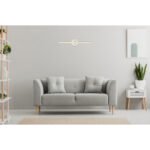 Aplică metal nichel mat, alb acrilic, IP44, l x I: 608x130mm, A: 74mm, incl. LED 10W 230V, sursă 980lm, 720lm ieșire, 4000K - imagine 2