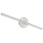 Aplică metal nichel mat, alb acrilic, IP44, l x I: 608x130mm, A: 74mm, incl. LED 10W 230V, sursă 980lm, 720lm ieșire, 4000K - imagine 4
