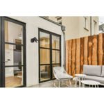 Aplica de exterior aluminiu antracit mat, plastic negru mat, sticlă transparentă, rotativ/orientabil, IP44, LxA: 95x118mm, AL: 105mm, excl. 1x GU10 35W 230V - imagine 2