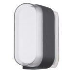 Lampă de exterior din metal antracit mat, acrilic transparent, plastic opal, IP54, LxA: 160x125mm, AL: 78mm, incl. LED 12W 230V, sursă 1400lm, ieșire 1133lm, 3000K - imagine 4