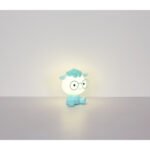 Lampă de masă plastic albastru mat, plastic alb mat, cablu PVC alb, touch on/off, touch dimmer, excl. adaptor, USB-A 2.0/USB-C, durată de iluminare aprox. 12 ore, se aprinde în timpul încărcării, 180x150x200mm, incl. LED 1W 5V, 32lm ieșire, 3000K - imagine 5