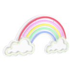 Articol decorativ plastic transparent, plastic opal, cablu PVC alb, comutator basculant pe cablu, cablu USB inclus, alte funcții: USB 5V, LxWxH: 400x200x16mm, lungime cablu 1800mm, inclusiv LED 3W 5V