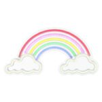 Articol decorativ plastic transparent, plastic opal, cablu PVC alb, comutator basculant pe cablu, cablu USB inclus, alte funcții: USB 5V, LxWxH: 400x200x16mm, lungime cablu 1800mm, inclusiv LED 3W 5V - imagine 5