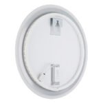 Oglindă, plastic satinat, touch on/off, reglabilă, variator continuu, funcție de memorie, ø: 750mm, AL: 24mm, incl. LED 16W 230V, sursă 230-1315lm, ieșire 120-970lm, 4000K - imagine 4
