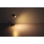 Veioza metal grafit, aspect metal metal, grafit metal, ø: 120mm, H: 350mm, lungime cablu 1500mm, exkl 1x GU10 LED 5W 230V - imagine 5