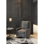 Lampă suspendată metal negru mat, sticlă de culoare fumurie, cablu PVC negru, înălțimea poate fi scurtată, ø: 135mm, H: 1500mm, excl. 1x E27 40W 230V - imagine 2