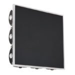 Aplică metal negru mat, acrilic alb, plastic transparent, LxA: 220x220x50mm, LED 12W 230V, 1600lm Sursă, 850lm Ieșire, 3000K - imagine 3